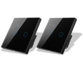 Smart Life Tuya WiFi Light Stair Switch 2Gang 1/2/3Way Control Smart Wall Wireless House Touch Cross Switch Google Home Alexa