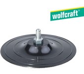 Plato para Taladro Wolfcraft Fixoflex Vástago Redondo 8mm - 125mm (2223000)