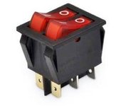 Gsc Evolution Interruptor DPDT ON/OFF con Luz16(4)a-16a GSC Evolution - Pack 5