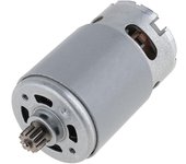 Motor de RS550 18V 19500 RPM DC with 11 Dientes de dos velldades y alto para el juguete eléctrico/el deslizador