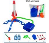 Kid Air Rocket Foot Pump Launcher Outdoor Air Pressed Stomp Soaring Rocket Toys Child Play Set Jump Sport Games Toys For Childre