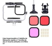 60M Waterproof Case for GoPro Hero 13 12 11 10 9 Underwater Diving Housing Dive Cover for Go Pro Hero 9 10 11 12 13 Accessories