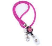 Portable Keyring Retractable Lanyard Phone Strap Women Multi Color Id Card For Keys Id Holde Lanyard