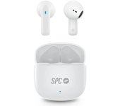 SPC Auricular Zion 2 BT Ipx4 Blanco - Auriculares Inalámbricos 28H de Autonomía