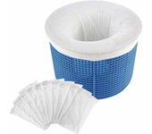 Calcetines de desnatado de Agua, filtros de tela de Nailon elástico duraderos para Cetas de Piscina, 10 Uds.