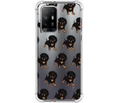 Funda Silicona Antigolpes para Oppo A94 5G diseño Perros 10 Dibujos