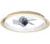 CECOTEC 08631 Ventilador de Techo Natural con Motor DC, Luz LED y Control Remoto
