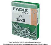 CAJA M 22 unid. HEMBRILLA CERRADA CINC 2,0x25mm FADIX