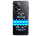 Funda Silicona Antigolpes para Xiaomi Redmi Note 12 Pro+ Plus 5G diseño Agua Dibujos