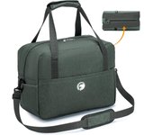 Bolso de Viaje Wizzair 40x30x20, Bolsa Deportiva Mano Maleta de Viaje Weekend Bandolera Militar Mochipa Bolsa de Senderismo Bolso Ordenador Portatil 15,6 Pulgadas
