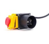 KOA7 16A 250V Wood Splitting Machine Solenoid Push Button Switch for Log Cutting