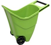 Carro de jardín verde - 79x57x72 cm - 85 l