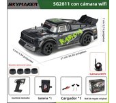 1:24 RC Car Model 2.4GHz RTR Scale with WIFI FPV HD Camera ESP LED Light Electric Car Remote Control Toys for Children Boys Gift