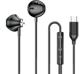 #9D Stereo Type C&3.5mm Gamers Headsets Wired Earphones In-ear Headphone HiFi Bass Earphones for Samsung Earbud In Mic Handsfree