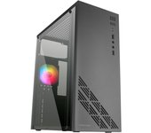Mars Gaming MC100 Caja PC ATX Ventilador 90mm FRGB Convect-Cool - Negro
