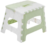 Folding Step Stool with Handle Portable Collapsible Plastic Small Foot Stool Bathroom Stepping Stool Folding Step Stools for Kid