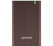 Funda Disco Duro Aisens ASE-2525BWN Marrón 2,5"