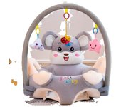 Asiento Cómodo para Bebe, sofá de soporte para niños, Silla para apender a sentarse, nest para niños