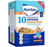 Nutriben Papilla 10 Cereales Miel 600 gr