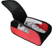 Bolsas para Zapatos de golf al Aire Libre Bolsas para Zapatos de viaje Bolsa para Zapatos Deportivos con Cremallera (Rojo)