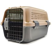 Transportín Plástico para Perros y Gatos Mascota Caja de Transporte 3 Tamaños para Elegir BPS-7272