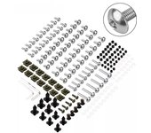 190PCS Motorcycle Windscreen Fairing Bolts Fastener Clip Screws Kit For SUZUKI GSXR 600 750 1000 K1 K2 K3 K4 K5 K6 K7 K8 K9 K10