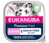 Eukanuba Kitten Grain Free Paté Cordero 16 X 85 Gr