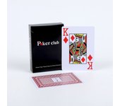Waterproof Playing Card Durable Smooth PVC Plastic Texas Hold'em Scrub Large Font Poker Club Cards for All Poker Games