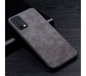 Premium PU Leathe Phone Case for Realme 7 6 6S 5 5S Pro Q Scratch-Resistant Solid Color Protective Cover