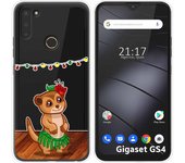 Funda Silicona Transparente para Gigaset GS4 diseño Suricata Dibujos