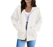 Chaqueta Deportiva casual de manga Largo con capucha y Cremallera para mujer con bolsos