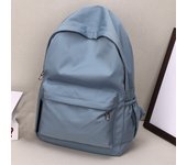 Women Schoolbag Waterproof Large Capacity School Backpack Smooth Zipper Solid Teens Girl Casual Daypack Bag Student Supply NEW