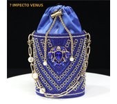 Bucket Crystal Bag Diamonds 11 Color Women Evening Bags Flower Rhinestones Egg Design Fashion Female Clutch Handbags