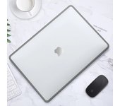 Laptop Case For 2024 MacBook M3 Air 13 A3113 Cover with Cooling Holes TPU Edge PC Cover for M3 Pro 14 16.2 M4 Air 15 2025 Case