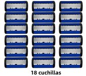 Manual De Acero Inoxidable Clásica Doble Corte 6 Capas Para Barba Y Bigote