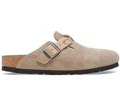 Birkenstock Zueco Taupe Braided Mujer - Comodidad Duradera