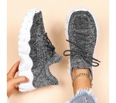 Women's Athletic Running Shoes Breathable Mesh Slip on Ruibao Chunky Sneakers with Sock Design Lightweight Couples Casual Shoes