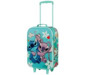 Maleta trolley 3D Love Stitch Disney, un diseño 3D con Stitch para llevar contigo la magia de Disney.