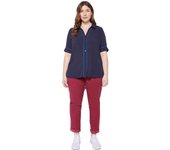 Fiorella Rubino - Camisa de manga corta en viscosa ECOVERO™