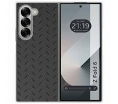 Tumundosmartphone Funda Carcasa Dura para Samsung Galaxy Z Fold 6 5G diseño Metal Dibujos