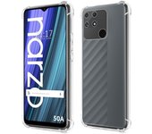 Tumundosmartphone Funda Silicona Antigolpes Transparente TPU para Realme Narzo 50A
