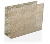 Revistero Versa Dorado Metal (10,2 x 30,5 x 40 cm)