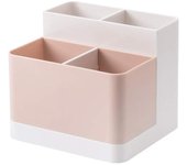Verde Organizador de Almacenamiento de Escritorio Lápiz Tarjeta Titular Caja Contenedor para Escritorio, Suministros Oficina, Vanity Mesa