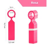 100PCS 10.7x2.3CM Plastic Garden Hanging Plant Tags Ring Label Hook Tree Marker Nursery Stake Greenhouse Bonsai Collar Signs