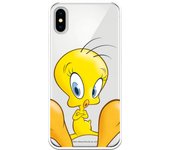 Funda original compatible con iPhone X o XS con un diseño de Piolin Sorpresa