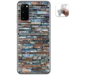 Tumundosmartphone Funda Gel Tpu para Samsung Galaxy A41 diseño Ladrillo 05 Dibujos