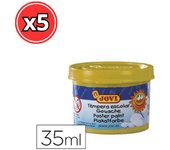 TEMPERA DE 35 MILILITROSL JOVI - PACK DE 5 UNIDADES