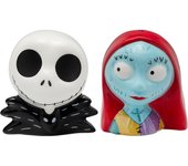 Juego de salero y pimentero con licencia oficial de Disney, Jack Skellington & Sally para decoración de cocina y hogar, regalo de inauguración de la casa, decoración de Halloween y Navidad Paladone
