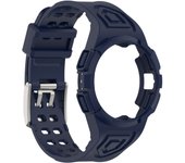 Transparent Case Cover+Strap for Samsung Galaxy Watch 4 Classic 46mm TPU correa sport bracelet Galaxy watch 6 5 4 44mm 40mm band