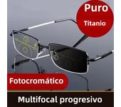 Outdoor Near-far dual-purpose Photochromic Reading Glasses Women Men Progressive Multifocal Anti Blue Ray Finished Spectacles